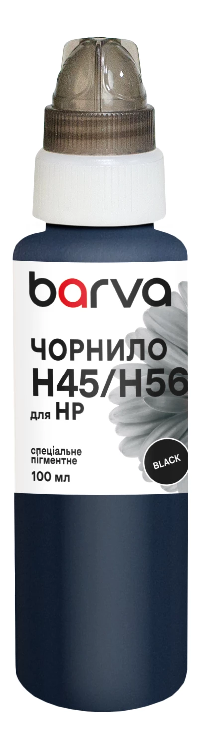 Чернила для HP 21/45/56 специальные 100 мл, пигментные, черные Barva (H56-352e)