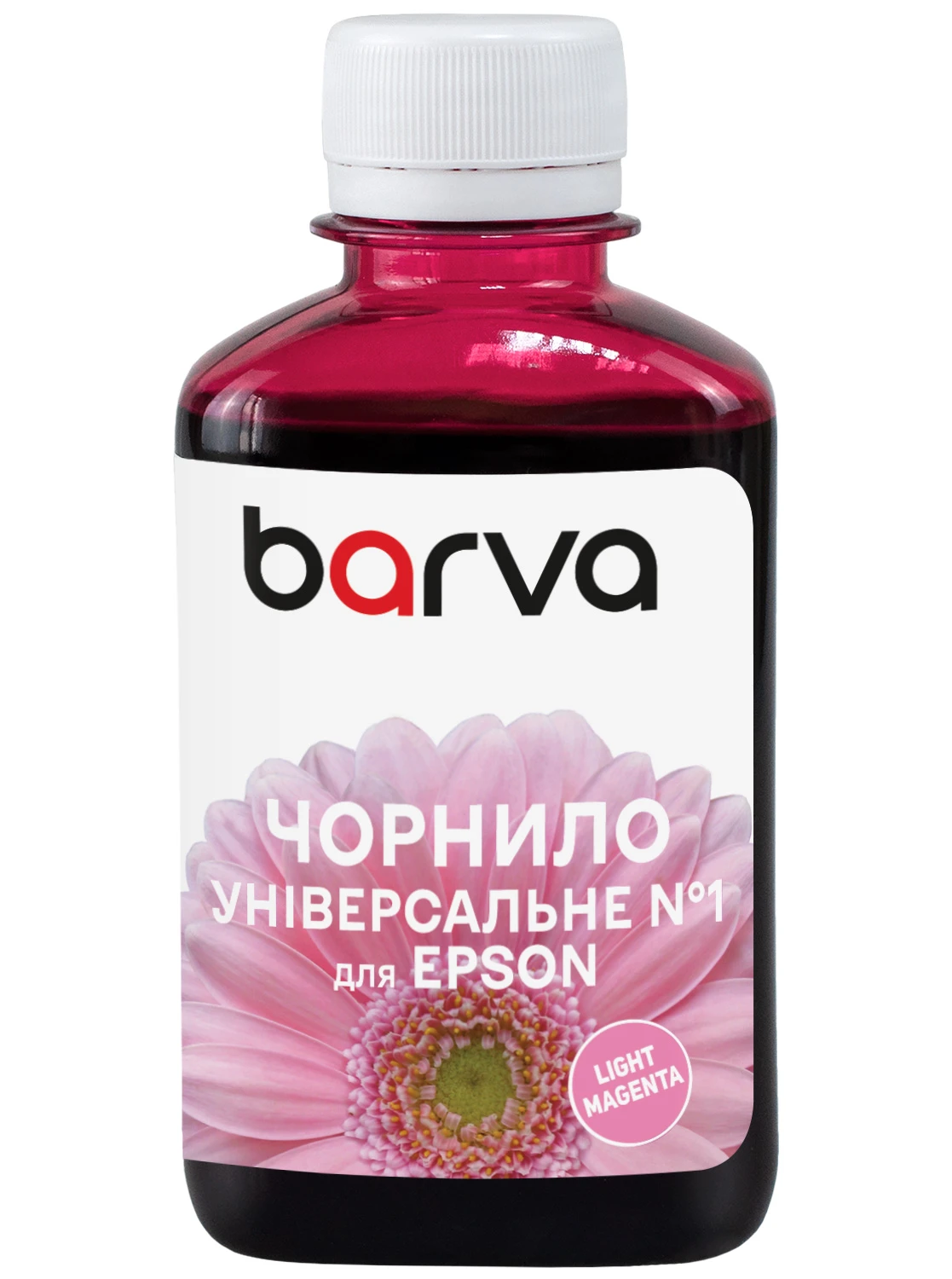 Чорнило для Epson універсальне №1 1 л, водорозчинне, світло-блакитне Barva (EU1-751), фото №:2