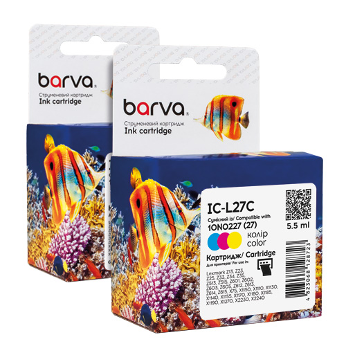 Струменеві картриджі для Lexmark