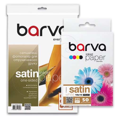 Фотопапір сатин